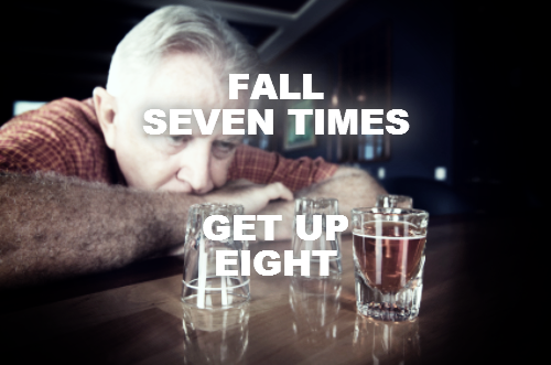 FALL 
SEVEN TIMES


GET UP
EIGHT