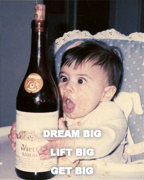 











DREAM BIG

LIFT BIG

GET BIG